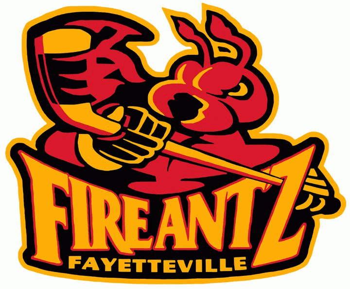 fayetteville fireantz 2004-2010 primary logo iron on heat transfer